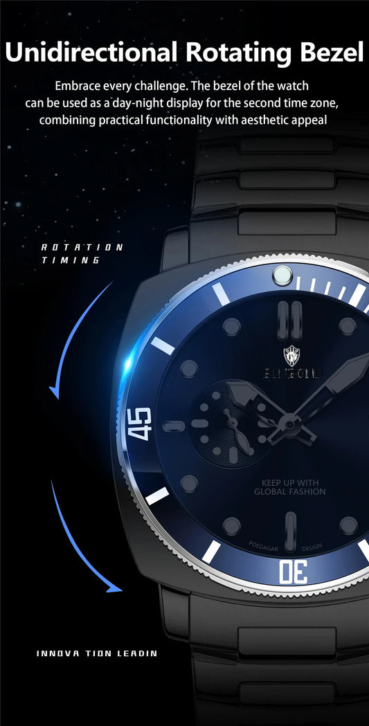 New Gifts Clock Red Watch Man Unique Digital Small Dial Fashion Quartz Wristwatches Mens Automatic Watches Men Cadeau Homme 2026