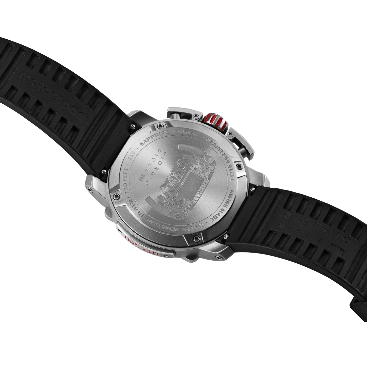 Torque - Black Stainless Steel Swiss Sport Chrono Watch