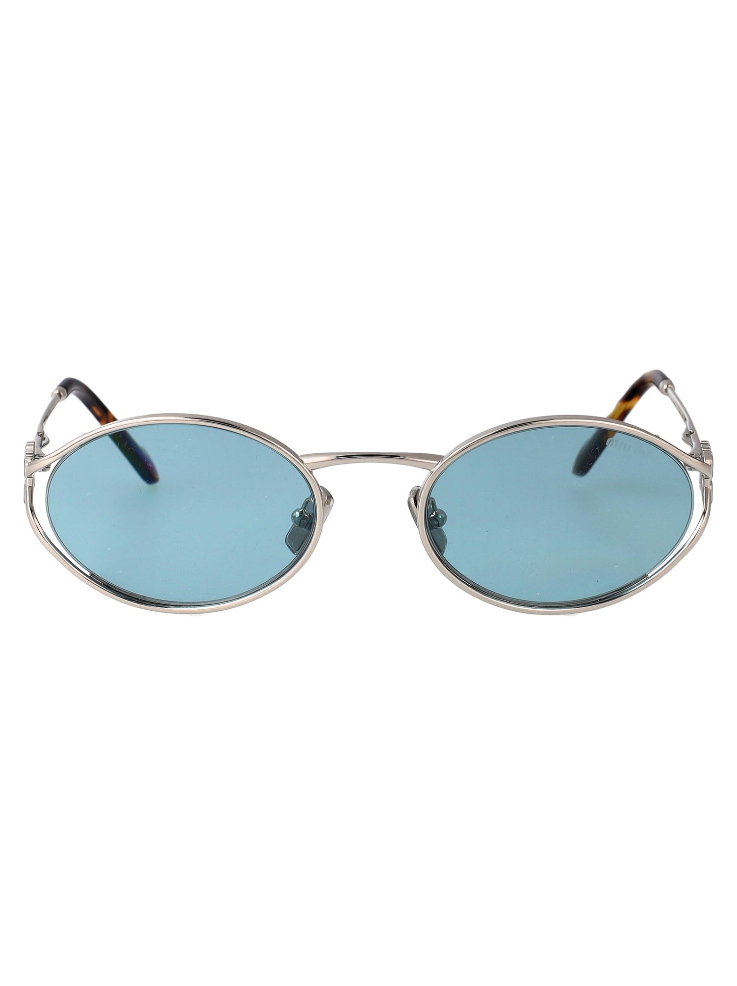 MIU MIU Metal Sunglasses with Stylish Design for Women