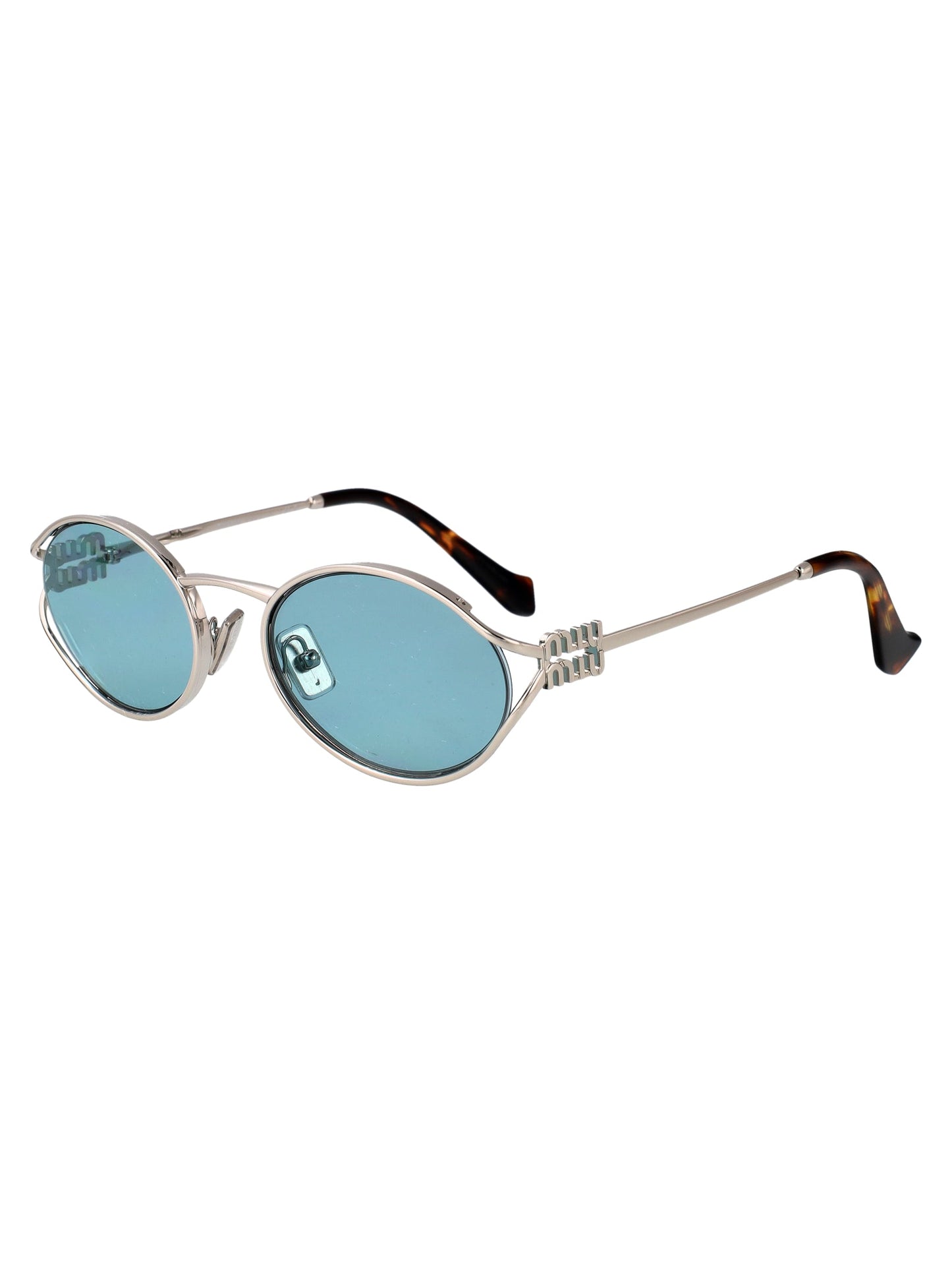 MIU MIU Metal Sunglasses with Stylish Design for Women