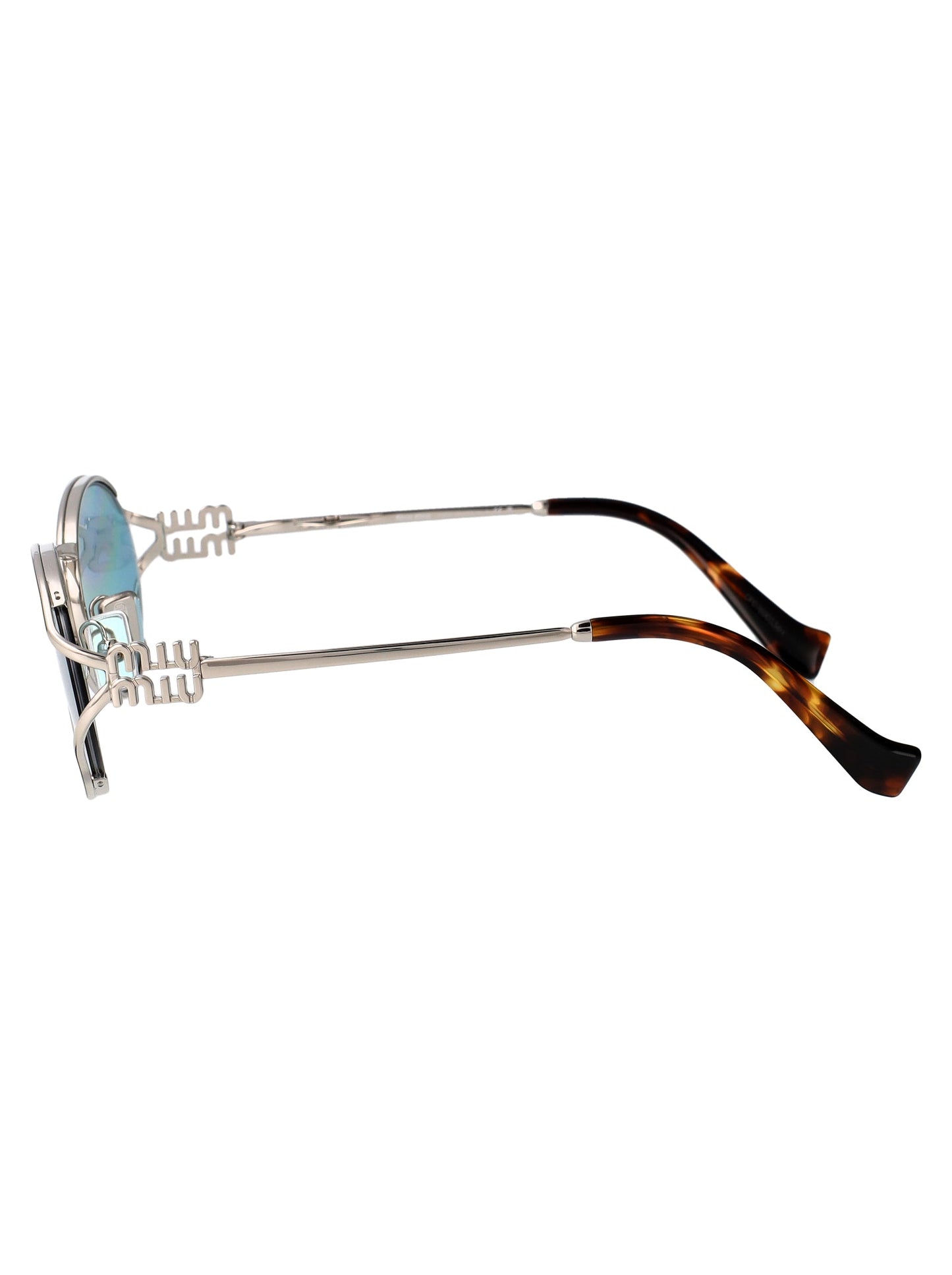 MIU MIU Metal Sunglasses with Stylish Design for Women