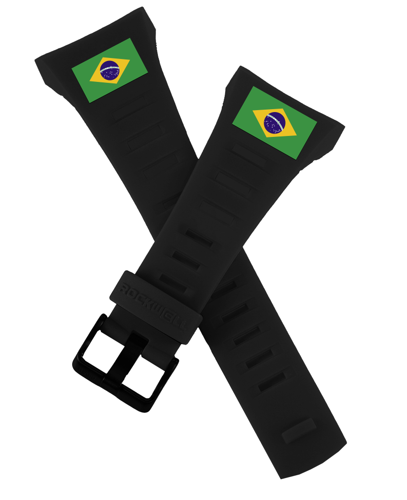 Reloj Coliseum Fit™ Banderas del Mundo Edición N-Z (Phantom Black)