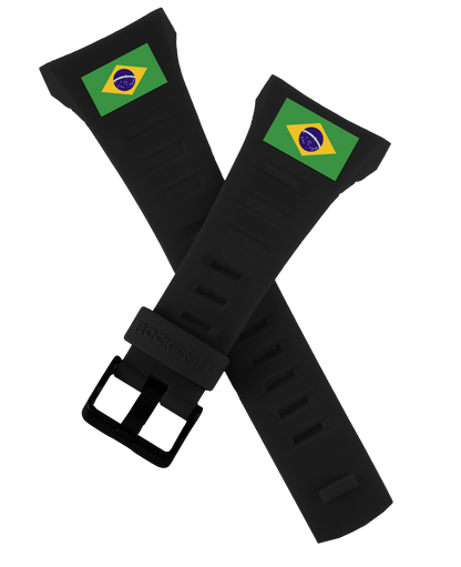 Reloj Coliseum Fit™ Banderas del Mundo Edición N-Z (Phantom Black)
