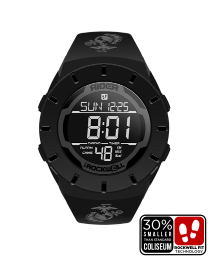 Montre Coliseum Fit™ Forum – Édition Marines (Noir fantôme)