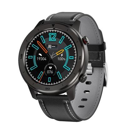 Reloj inteligente moderno de pantalla táctil redonda completa para hombres, estilo de lujo para negocios, con protección IP68 impermeable y monitor de presión arterial y frecuencia cardíaca, 5 días en espera