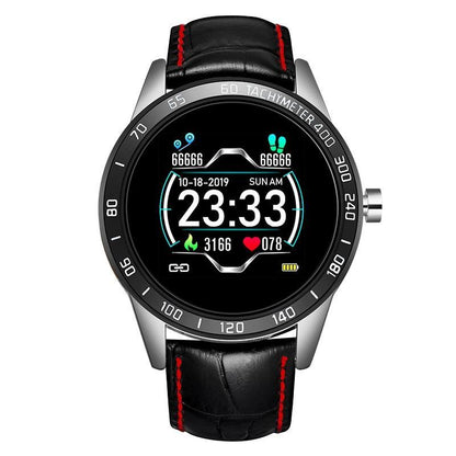 Reloj inteligente moderno de lujo para hombres y mujeres con pantalla LED a color y rastreador de presión arterial y frecuencia cardíaca con modo multifunción y rastreador de actividad física