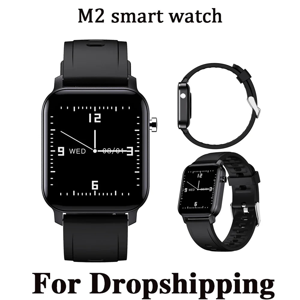 Nouvelle Montre Intelligente Homme Femme Électronique Smart pour Android iOS Montres Bracelet Intelligent Étanche Smartwatch pour Xiaomi Huawei