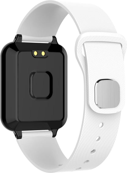 Reloj inteligente moderno B57 con protección impermeable IP67 y monitor de ritmo cardíaco y presión arterial, reloj deportivo unisex para hombres y mujeres