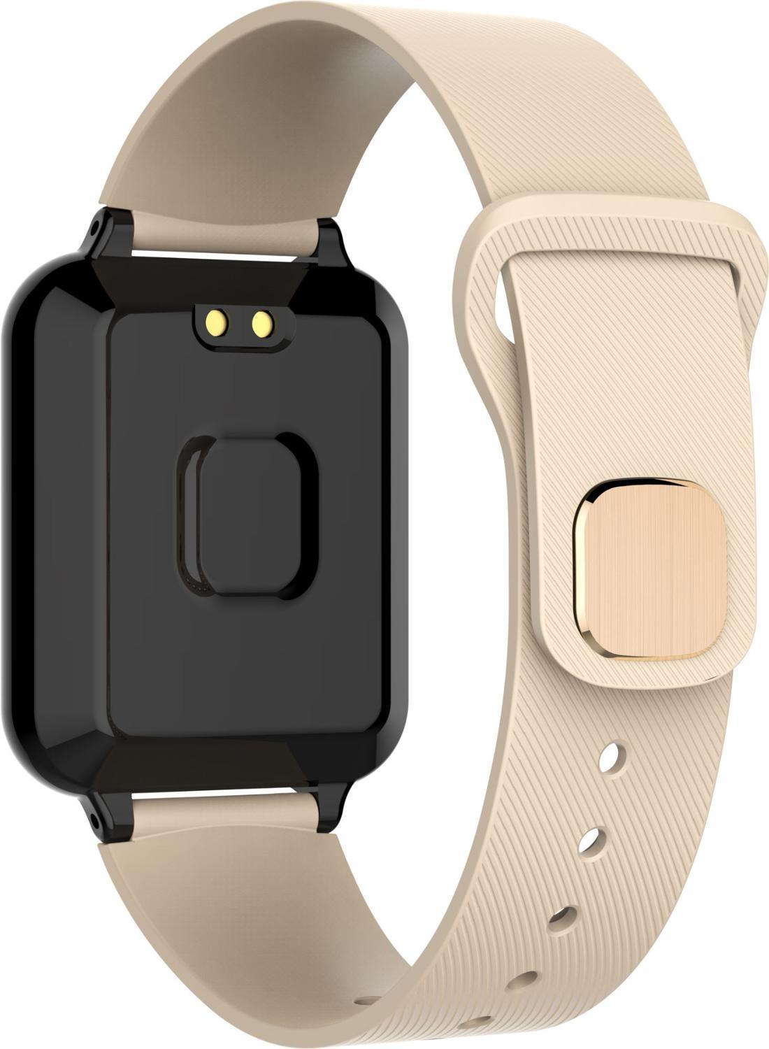 Reloj inteligente moderno B57 con protección impermeable IP67 y monitor de ritmo cardíaco y presión arterial, reloj deportivo unisex para hombres y mujeres