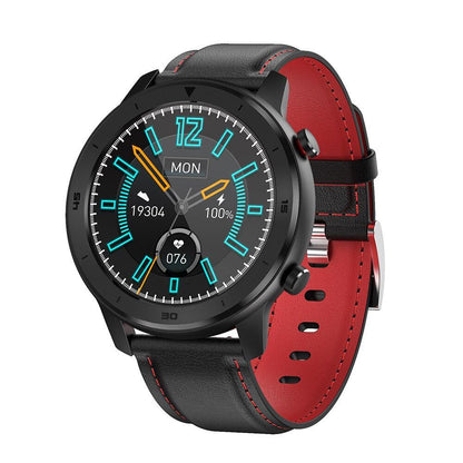 Reloj inteligente moderno de pantalla táctil redonda completa para hombres, estilo de lujo para negocios, con protección IP68 impermeable y monitor de presión arterial y frecuencia cardíaca, 5 días en espera