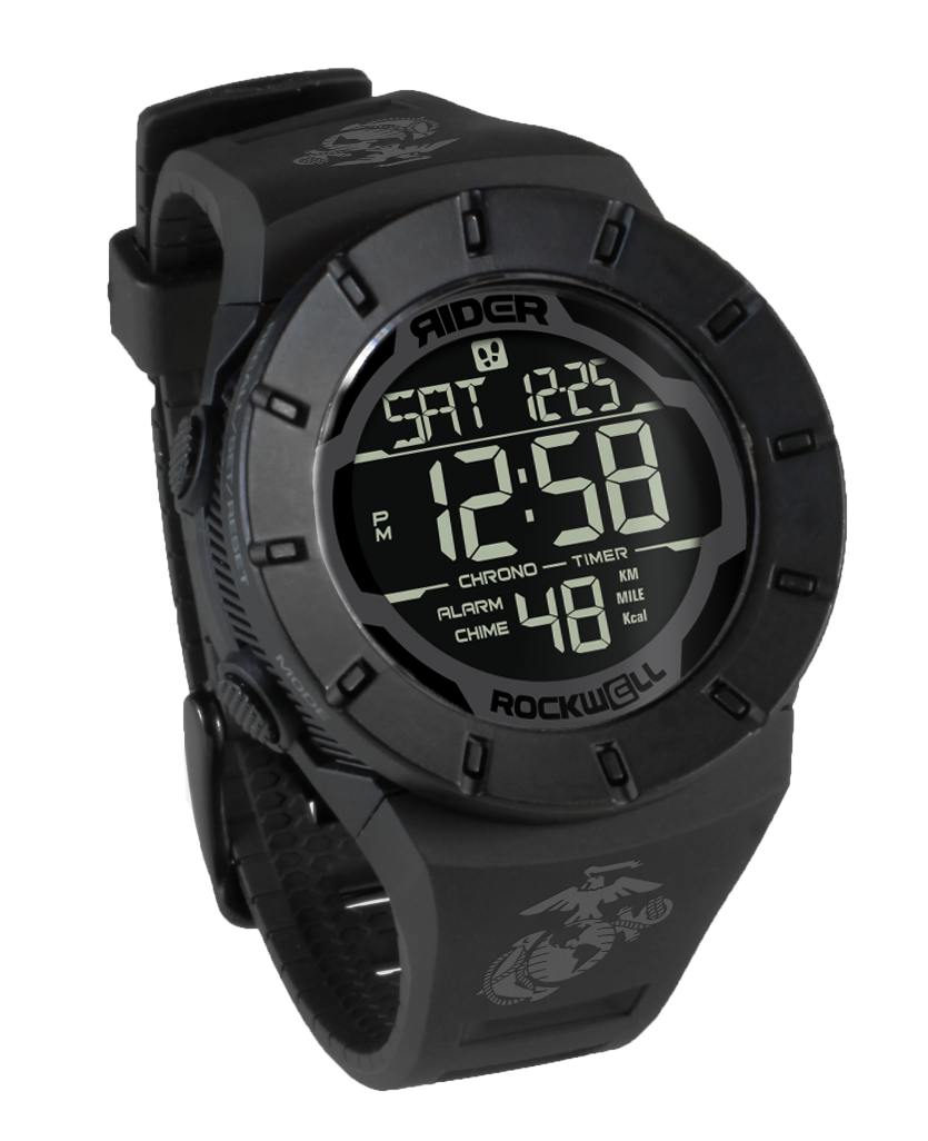 Montre Coliseum Fit™ Forum – Édition Marines (Noir fantôme)