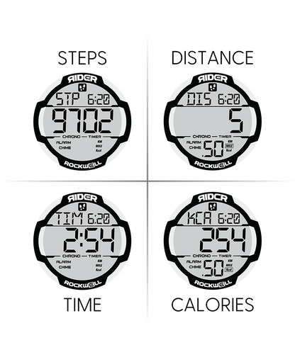 Montre Coliseum Fit™ Forum (Rouge/Noir)