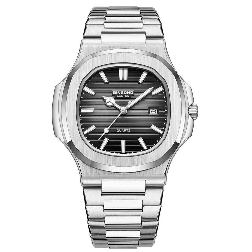Nuevo reloj de movimiento informal de negocios para hombre, relojes de lujo automáticos, relojes de pulsera de cuarzo de moda para hombre, regalos Relogio Masculino