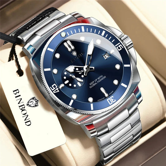 New Gifts Watches For Man Luxury Brand Mens Fashion Quartz Wristwatches Automatic Watch Men Sports Chornograph Digital Clock