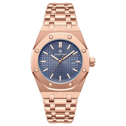 PAAZOMU Luxury Business Man Wristwatch Waterproof Luminous Date Men Watch Stainless Steel Fashion Quartz Watches For Men Reloj