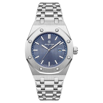 PAAZOMU Luxury Business Man Wristwatch Waterproof Luminous Date Men Watch Stainless Steel Fashion Quartz Watches For Men Reloj