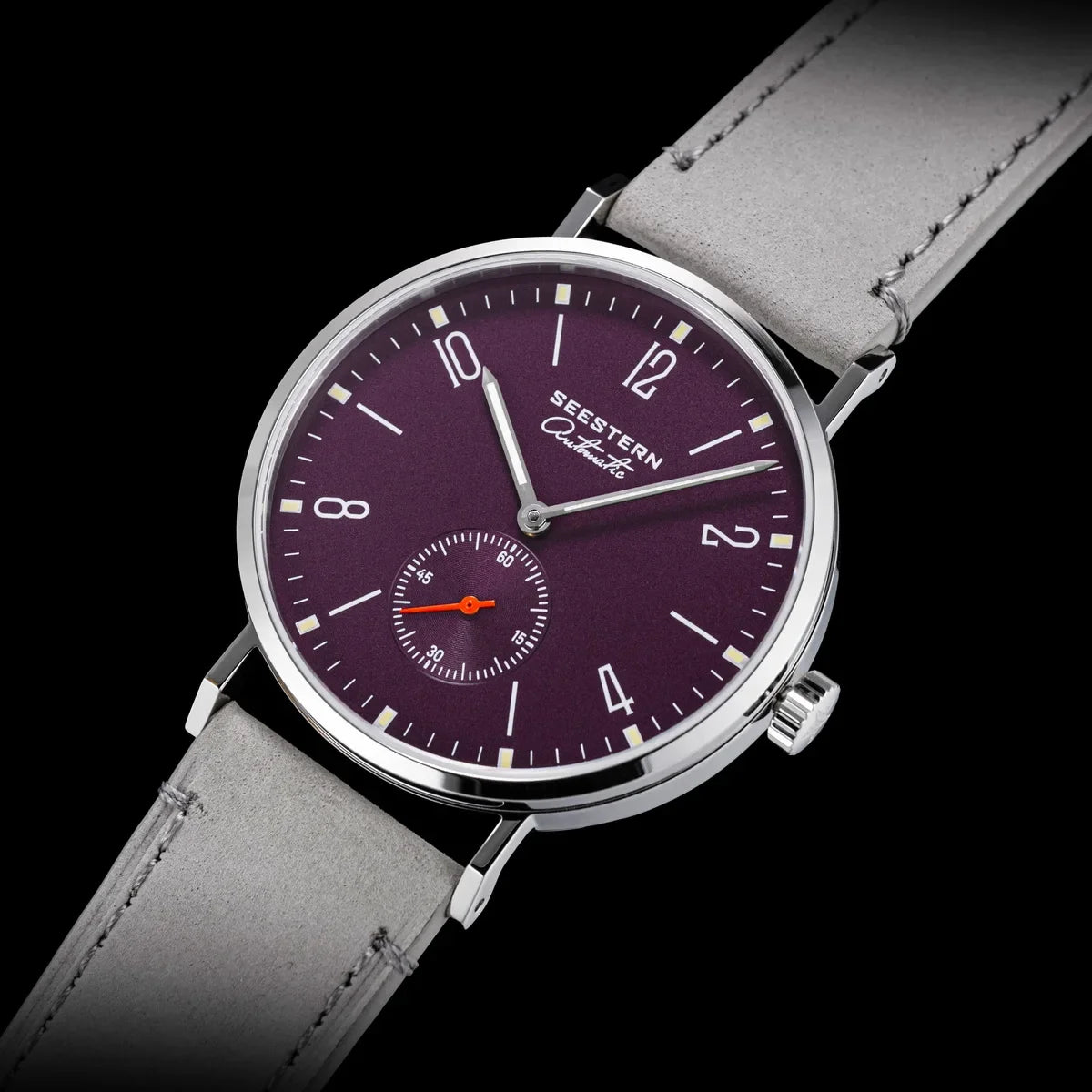 SEESTERN 2024 New Men Watch Automatic Business Wristwatches ST1701 Movement Ultra Thin Clock Top Brand Luxury  Fashion Casual