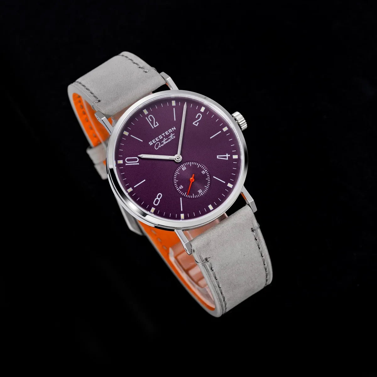 SEESTERN 2024 New Men Watch Automatic Business Wristwatches ST1701 Movement Ultra Thin Clock Top Brand Luxury  Fashion Casual