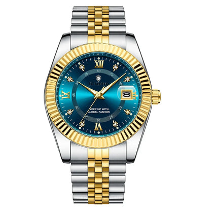 Fashion Quartz Wristwatches Luxury Brand High Quality Diamond Watch For Man Gifts Digital Mens Automatic Watches Men Gold Clock