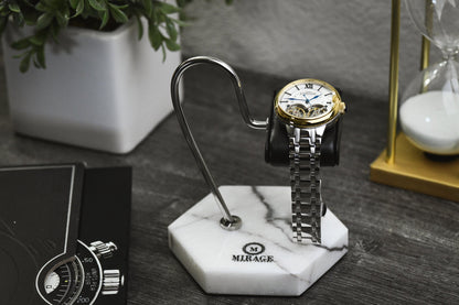 Watch Stand Display | White Marble (Limited Edition)