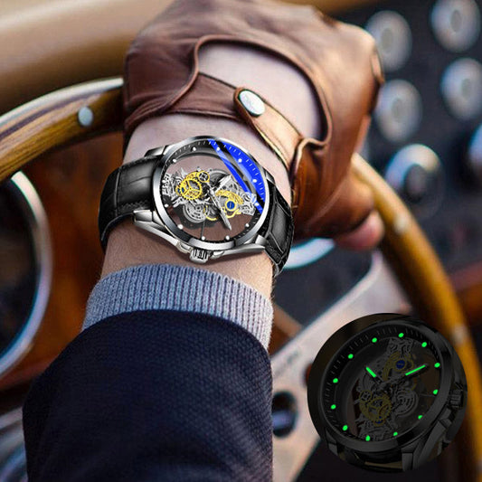 Quartz Automatic Skeleton Watch