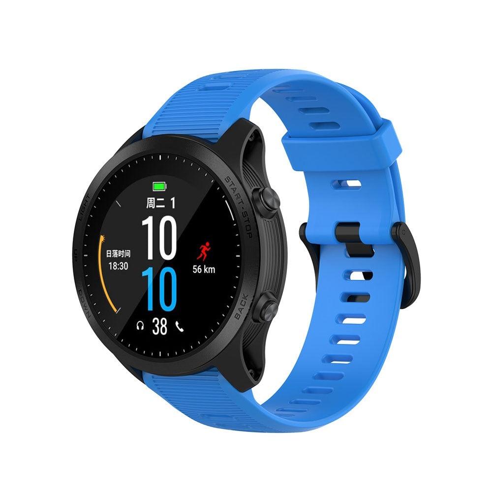 Reloj inteligente de silicona para deportes al aire libre, sumergible, de acero inoxidable, con pantalla táctil, altavoz, pulsómetro, pagos sin contacto y notificaciones de smartphone