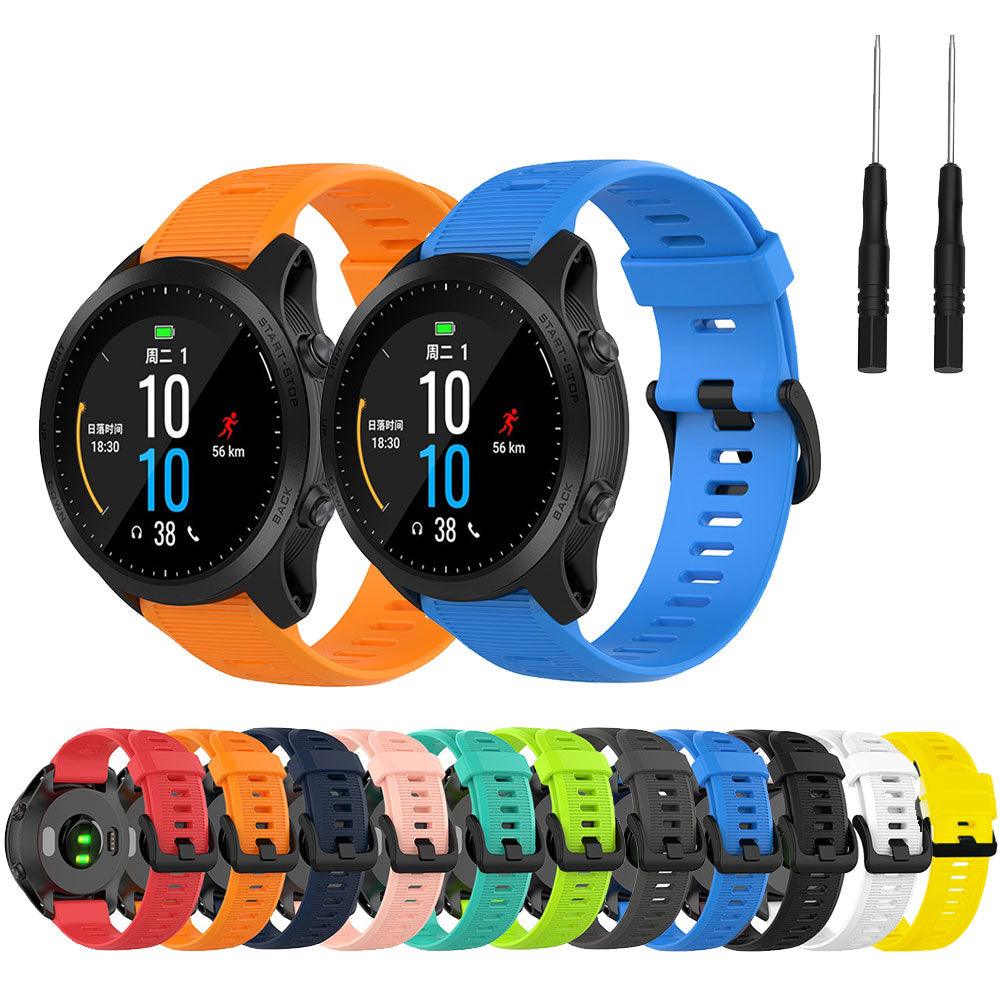 Reloj inteligente de silicona para deportes al aire libre, sumergible, de acero inoxidable, con pantalla táctil, altavoz, pulsómetro, pagos sin contacto y notificaciones de smartphone