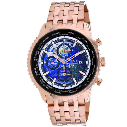 Seapro Montre Homme Meridian World Timer GMT