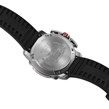 Torque - Blue Stainless Steel Swiss Sport Chrono Watch