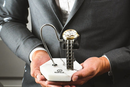 Watch Stand Display | White Marble (Limited Edition)